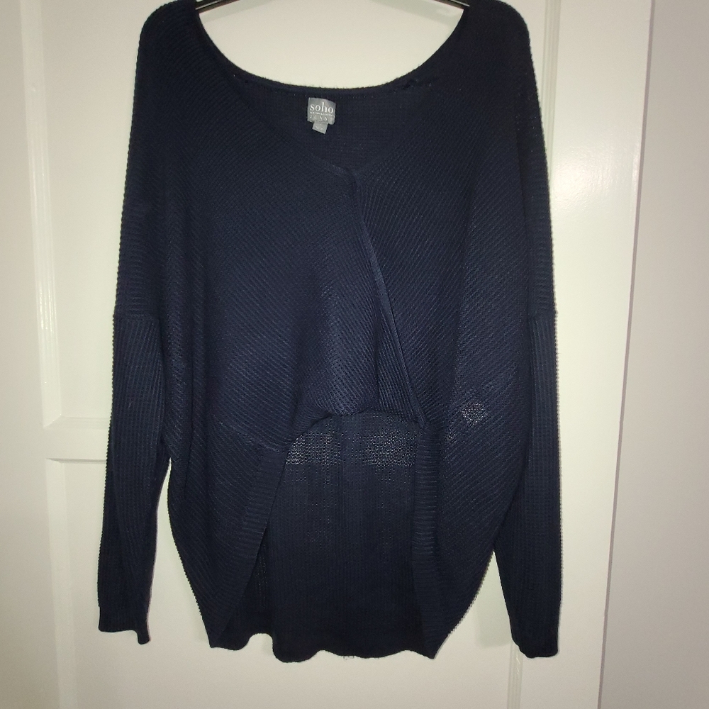 High low sweater